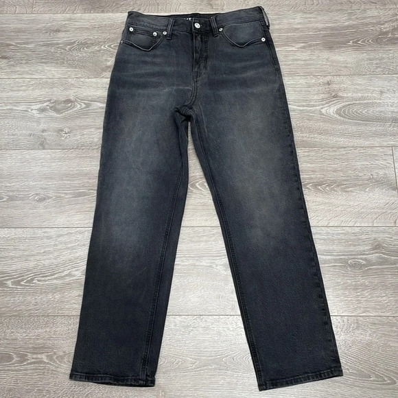 NWOT J. Crew Classic Straight Jean Black Wash Denim High Rise 26 - Picture 7 of 16